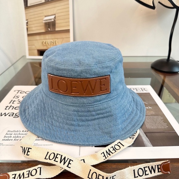 Meet the Posher Accessories - Loewe blue fishing hat